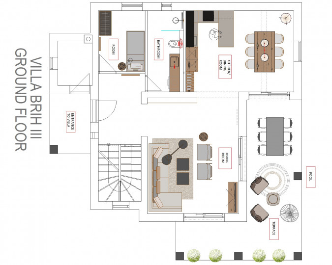 Villa Brih III, Villas Brih with pool, near Motovun, Istria, Croatia Motovun