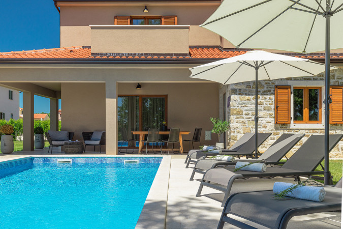 Villa Brih III, Villas Brih with pool, near Motovun, Istria, Croatia Motovun