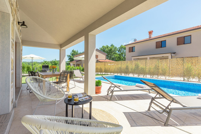 Villa Brih I, Villas Brih with pool, near Motovun, Istria, Croatia Motovun