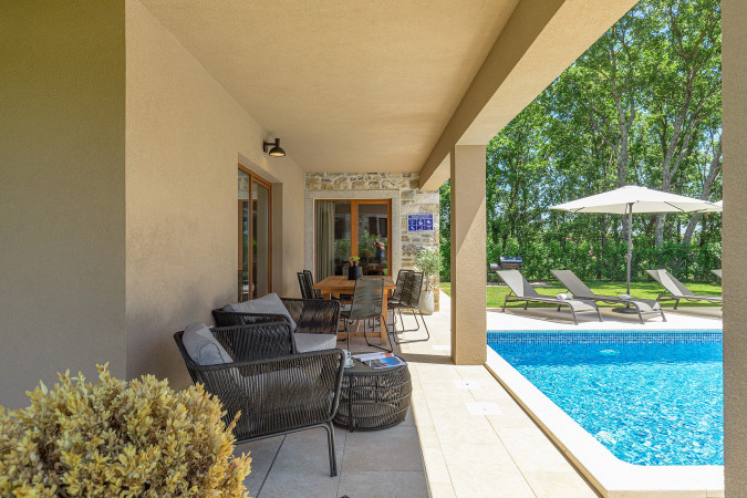 Villa Brih III, Villas Brih with pool, near Motovun, Istria, Croatia Motovun