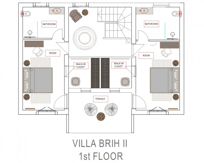 Villa Brih II, Villas Brih with pool, near Motovun, Istria, Croatia Motovun