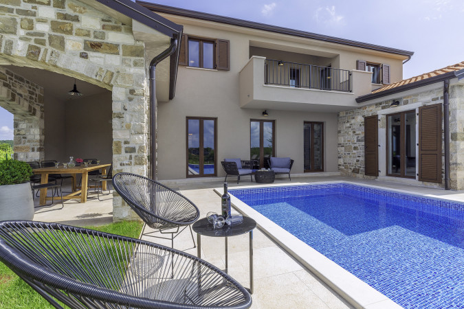 Villa Brih II, Villas Brih with pool, near Motovun, Istria, Croatia Motovun