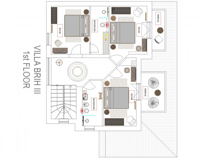 Villa Brih III, Villas Brih with pool, near Motovun, Istria, Croatia Motovun