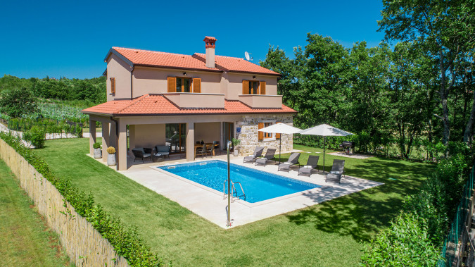Villa Brih III, Villas Brih with pool, near Motovun, Istria, Croatia Motovun