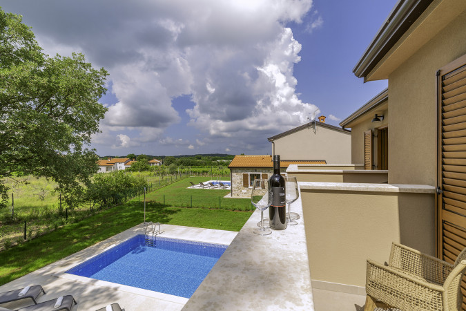 Villa Brih III, Villas Brih with pool, near Motovun, Istria, Croatia Motovun