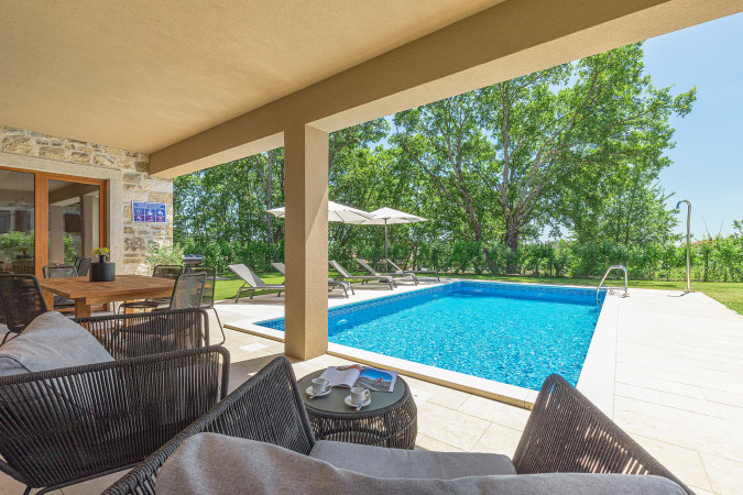 Villa Brih III, Villas Brih with pool, near Motovun, Istria, Croatia Motovun