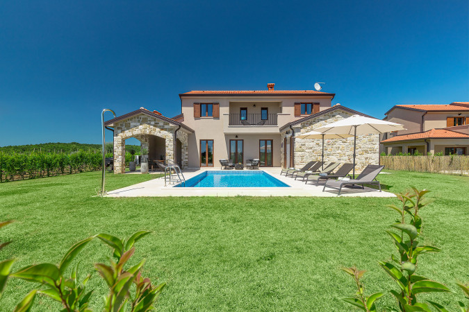 Villa Brih II, Villas Brih with pool, near Motovun, Istria, Croatia Motovun